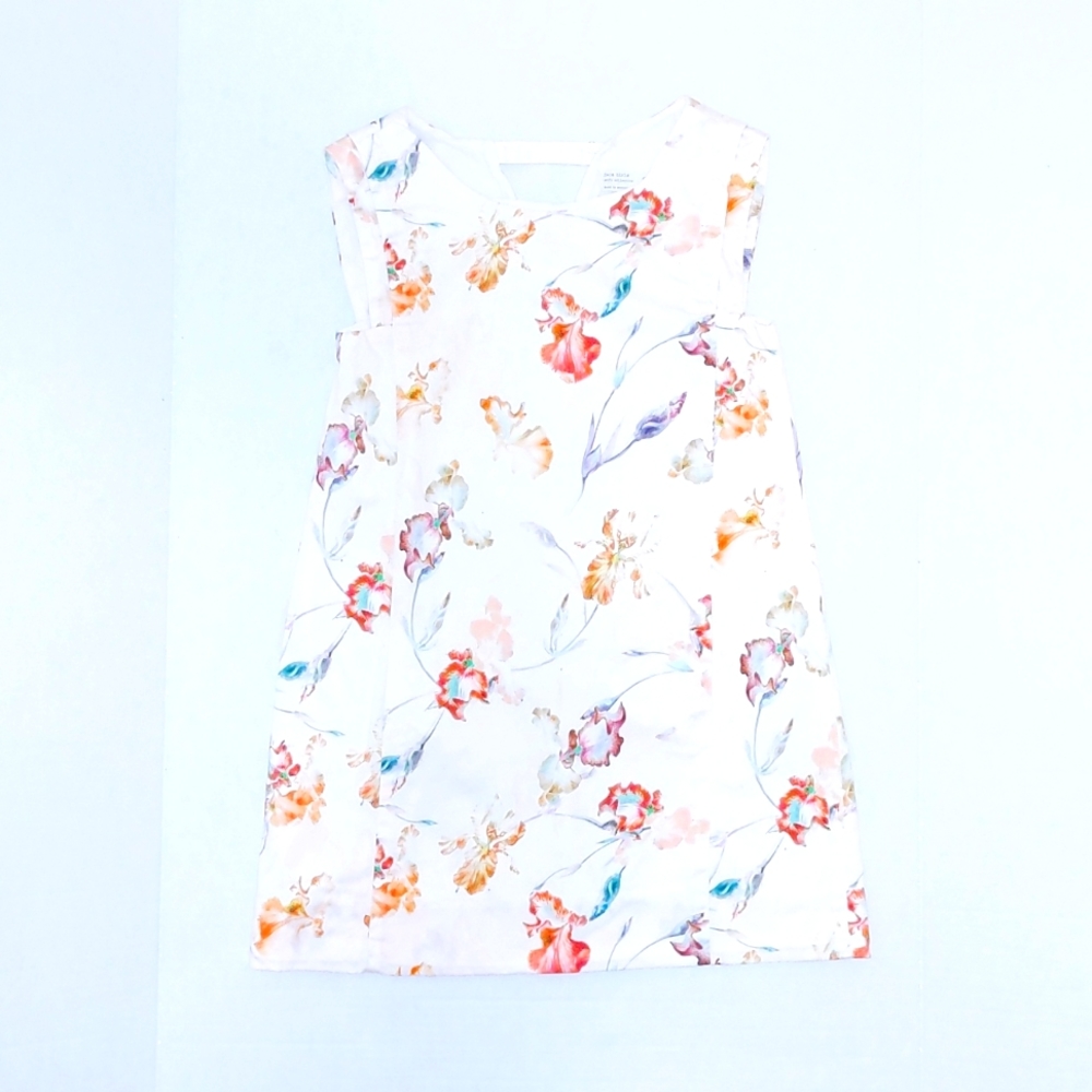 Zara floral summer shift dress